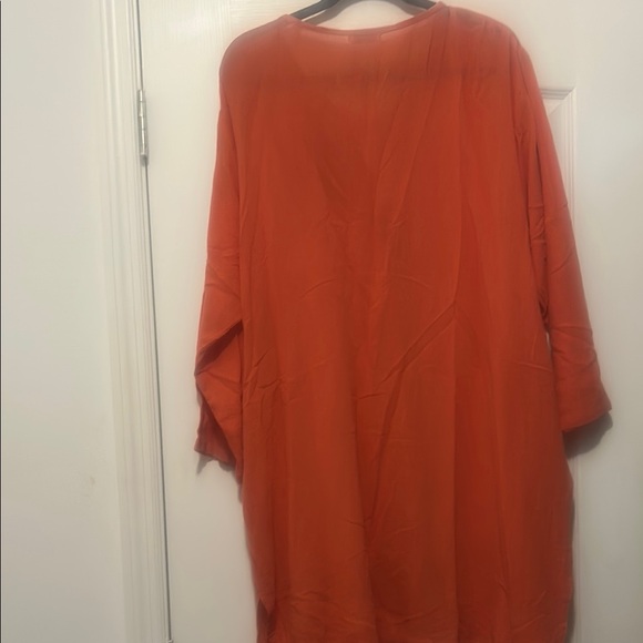 Orange Midi Dress - Picture 8 of 9